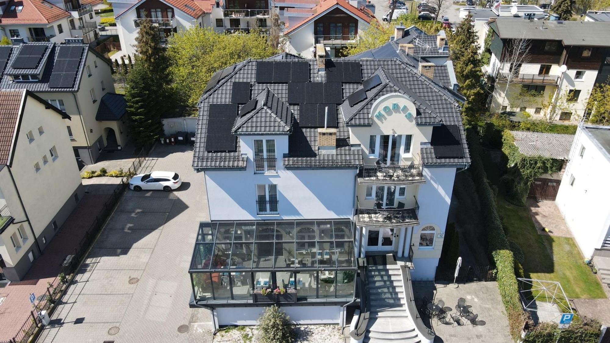 Moris Boutique Beach Hotel Gdansk Bagian luar foto