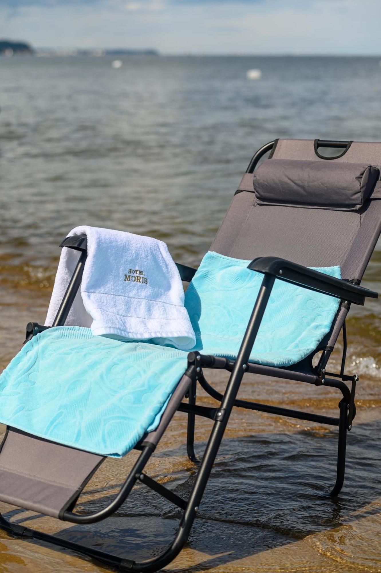 Moris Boutique Beach Hotel Gdansk Bagian luar foto